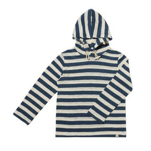 Seaberry Hooded Top Navy/Cream