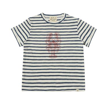 Printed Tee Navy Lobster