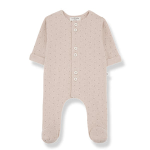 Adrien Jumpsuit W/Feet Nude