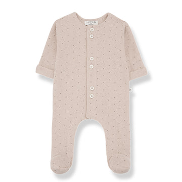 Adrien Jumpsuit W/Feet Nude