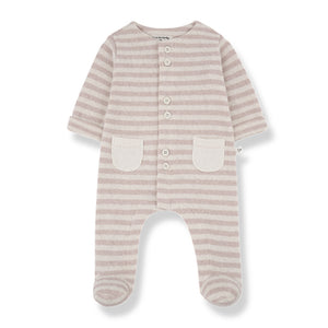 Milo Jumpsuit W/Feet Nude