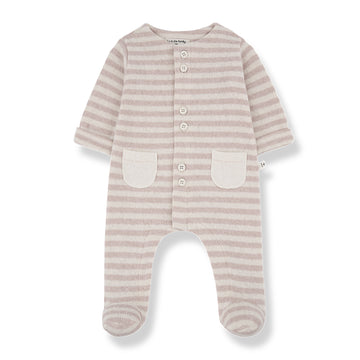 Milo Jumpsuit W/Feet Nude