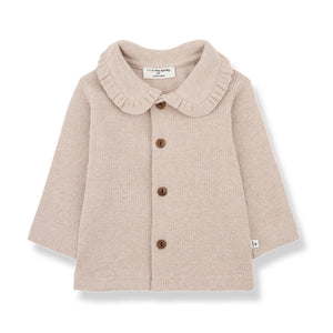 Gisela Collar Blouse Nude