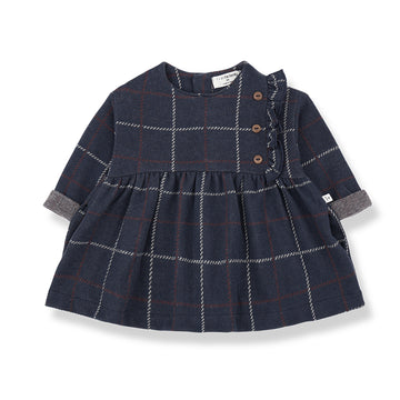 Patricia Dress Dark-Blue