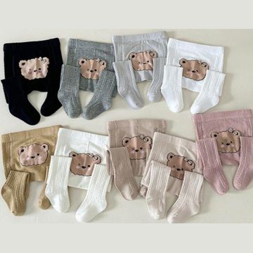 Baby Bear Tights Dark Grey