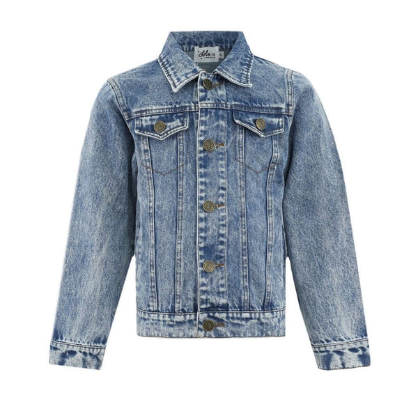 American Flag Denim Jacket-Lola and the Boys-Fritz and Gigi