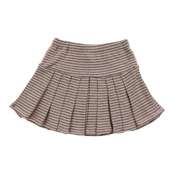 Pleated Skirt W/Piping Nude FA26T5014HB-T2Love-Fritz and Gigi