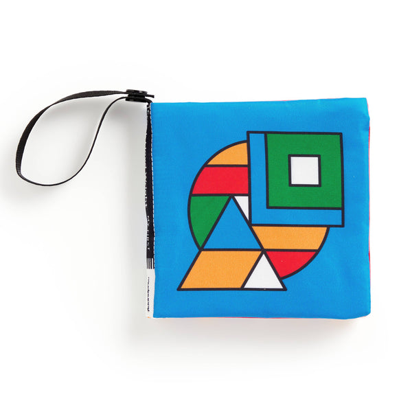 Frank Lloyd Wright My First Shapes Crinkle Fabric Stroller Book-Chronicle Books-Fritz and Gigi