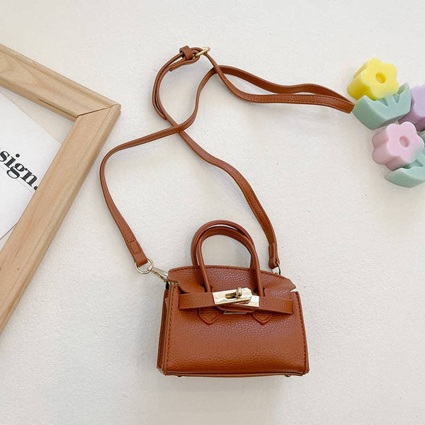 Trendy Mini Crossbody Bag for Kids: Blue