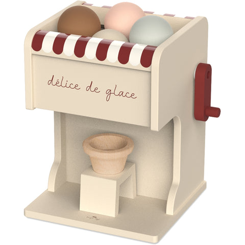 WOODEN ICE CREAM MAKER FSC BEIGE