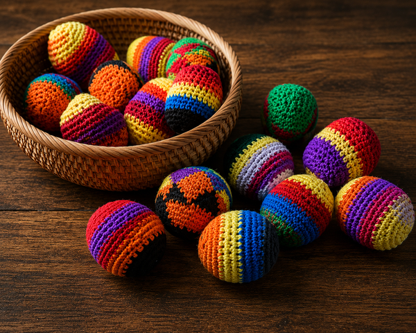 Crochet Ball-Feelzies-Fritz and Gigi