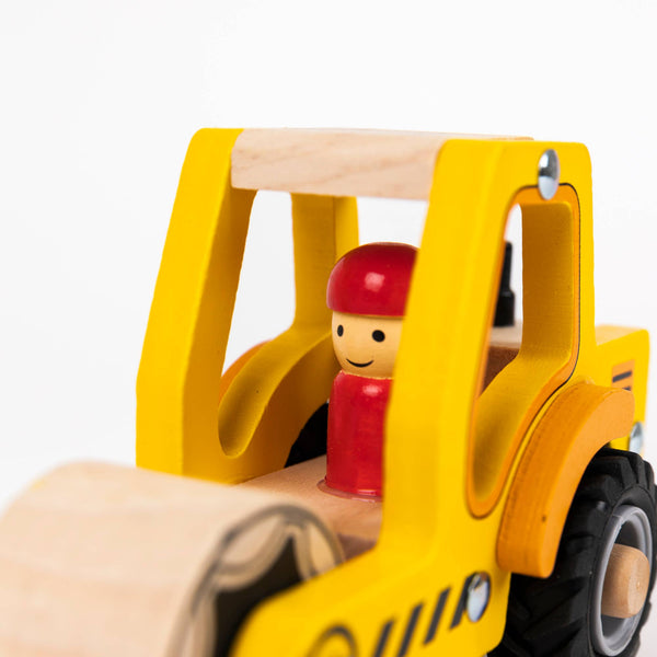 Wooden Road Roller Truck