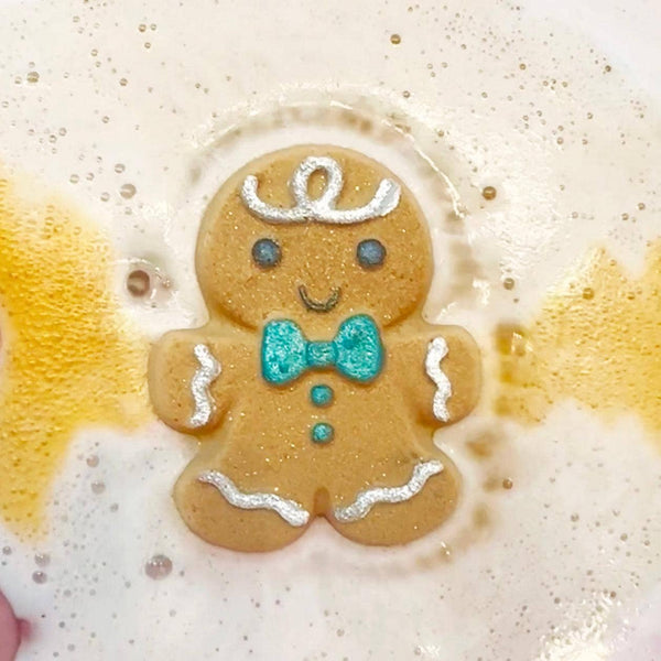 Gingerbread Man PRIZE Bath Bomb-Sweet Bath Co-Fritz and Gigi