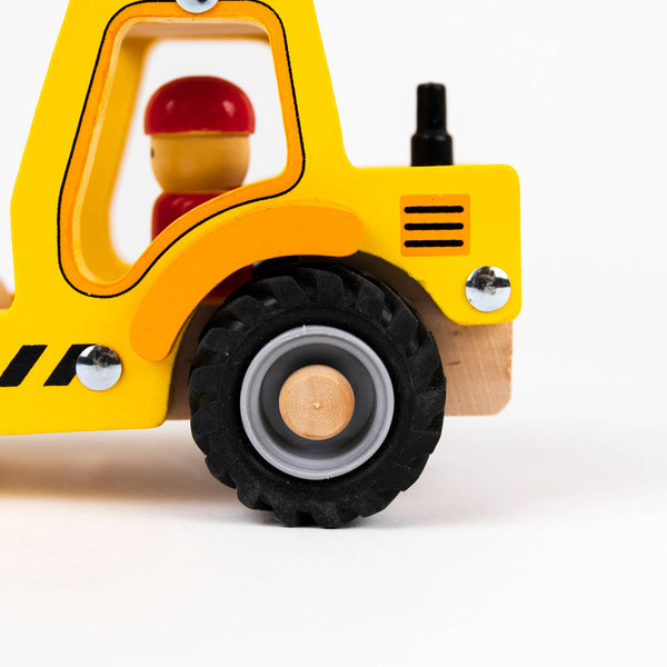 Wooden Road Roller Truck