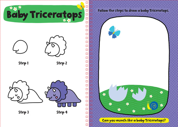 My First Learn-to-Draw: Dinosaurs-Sourcebooks-Fritz and Gigi