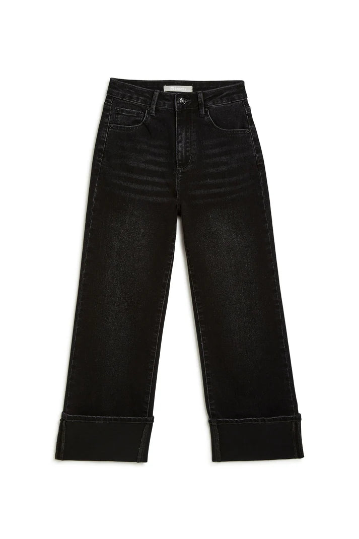 Cuffed Wide Straight 23305