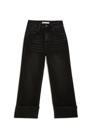 Cuffed Wide Straight 23305