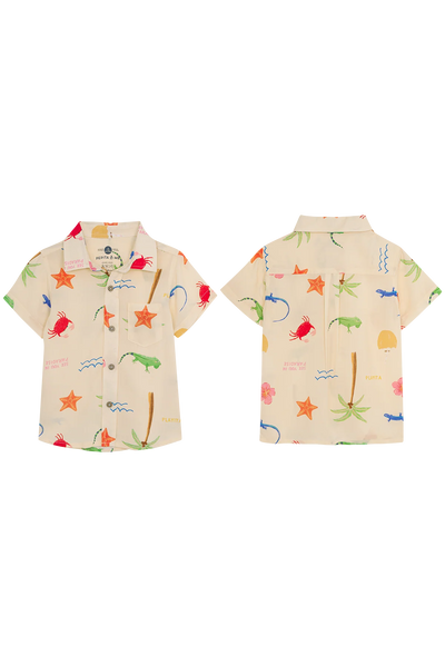 Guayabera Shirt Paradise-Pepita & Me-Fritz and Gigi