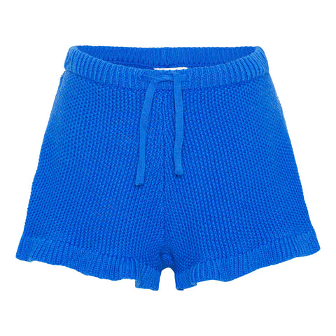 Aline Retro Blue Shorts