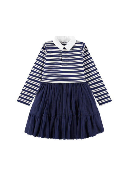 Cyanne Warm Navy Stripe 2W26E204 5746-Molo-Fritz and Gigi