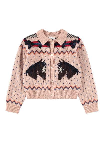 Galaxy Mellow Rose Cardigan 2W26K308 5724-Molo-Fritz and Gigi