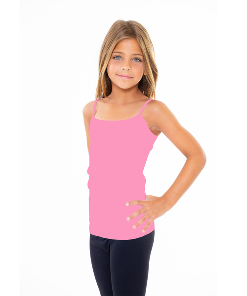 Girls (7-10) Full Camisole : RASPBERRY