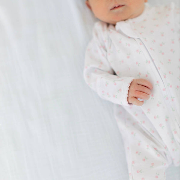 Juliette's Classics Print Zip Footie