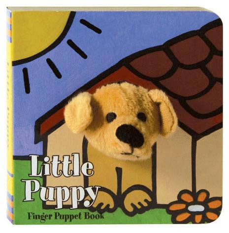 Little Puppy: Finger Puppet Book-Chronicle Books-Fritz and Gigi