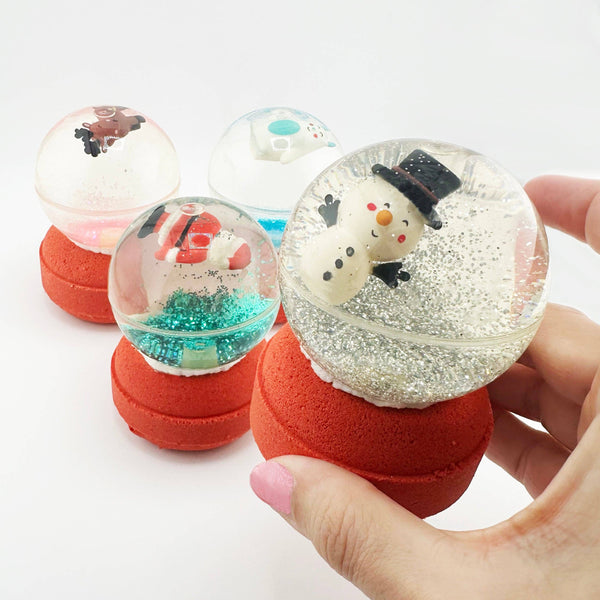 Snowglobe Bath Bomb: Santa-Sweet Bath Co-Fritz and Gigi