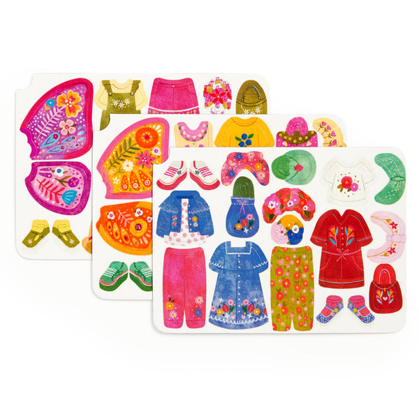Butterfly Bliss Magnetic Dress-up-Chronicle Books-Fritz and Gigi