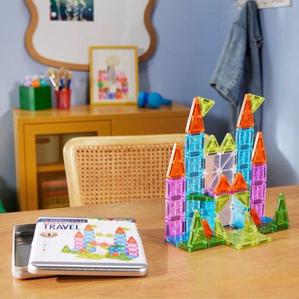 Magna-Tiles Travel Set Deluxe 55-Piece Set-Magna-Tiles-Fritz and Gigi