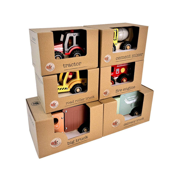 Wooden Road Roller Truck