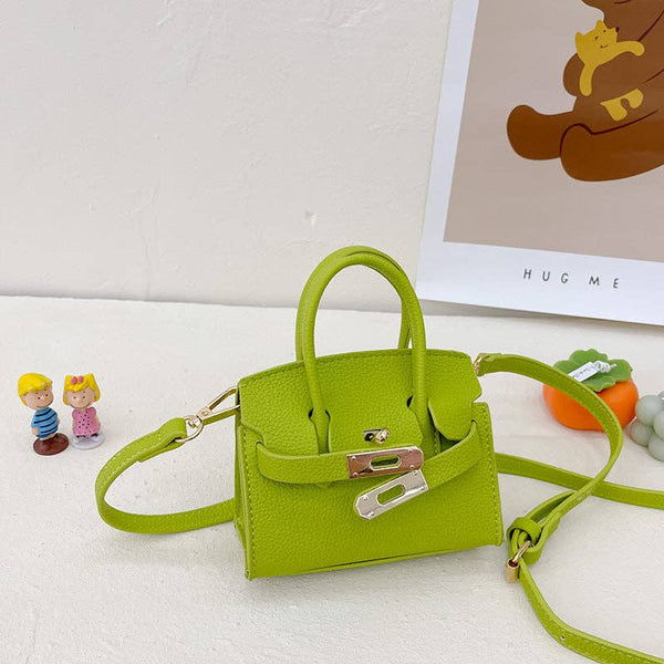 Trendy Mini Crossbody Bag for Kids: Blue