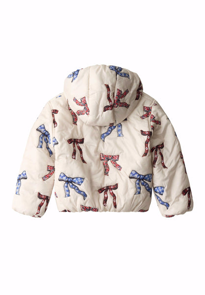 Helium Quilted Bows Jacket 5W26M327 4021-Molo-Fritz and Gigi