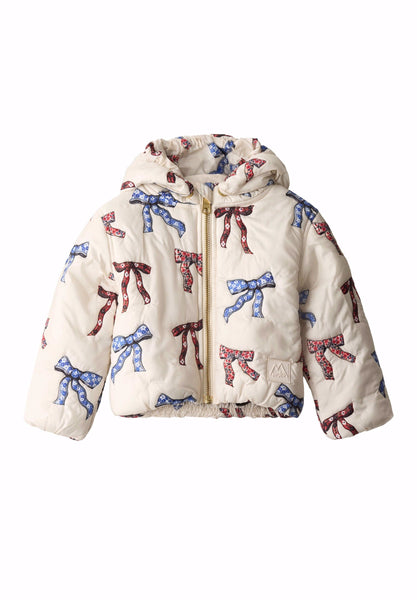 Helium Quilted Bows Jacket 5W26M327 4021-Molo-Fritz and Gigi