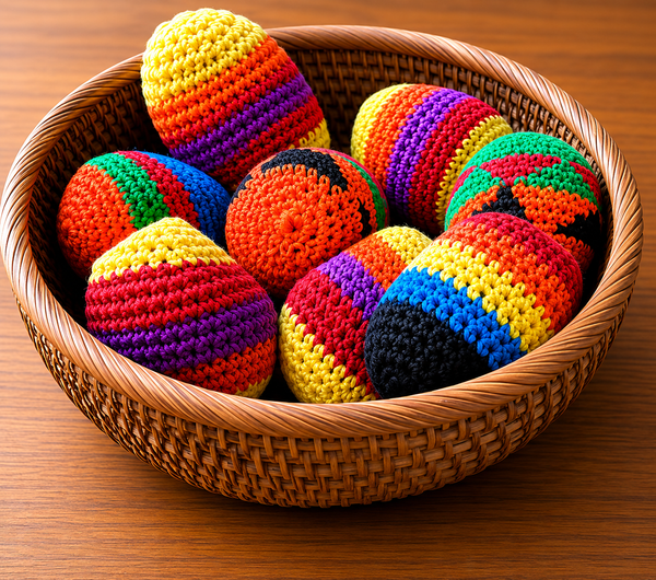 Crochet Ball-Feelzies-Fritz and Gigi