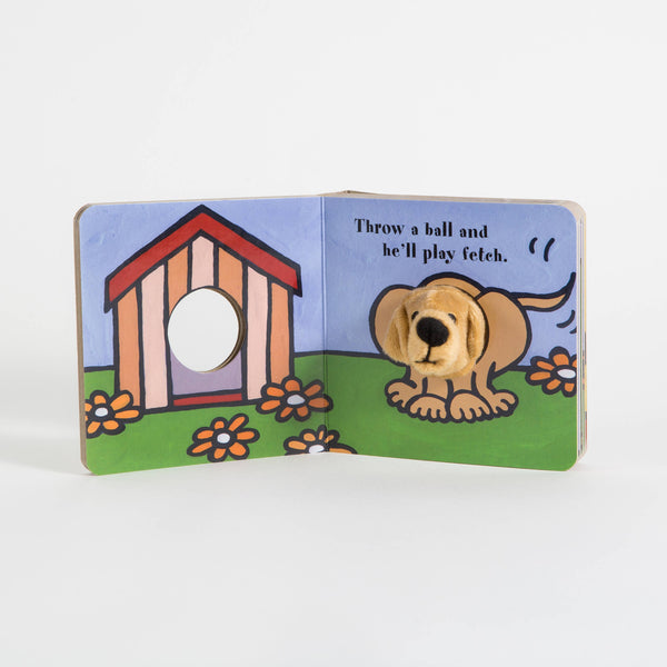Little Puppy: Finger Puppet Book-Chronicle Books-Fritz and Gigi