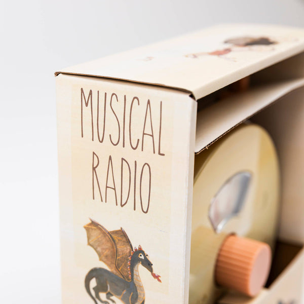 Princess Musical Tin Radio