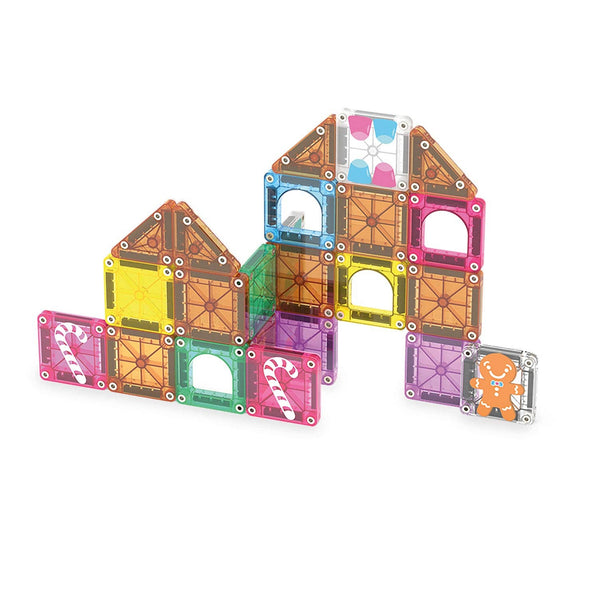 MicroMAGS Gingerbread House 24 Piece Travel Set