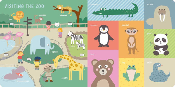 100 First Words by: Board Books-Simon & Schuster-Fritz and Gigi