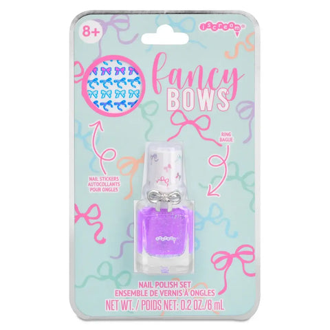 Fancy Bows Mail Polish Ring Set