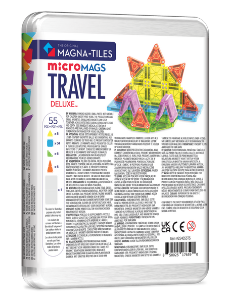 Magna-Tiles Travel Set Deluxe 55-Piece Set-Magna-Tiles-Fritz and Gigi