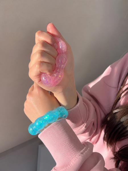 Original Squishy Bracelet:-Feelzies-Fritz and Gigi