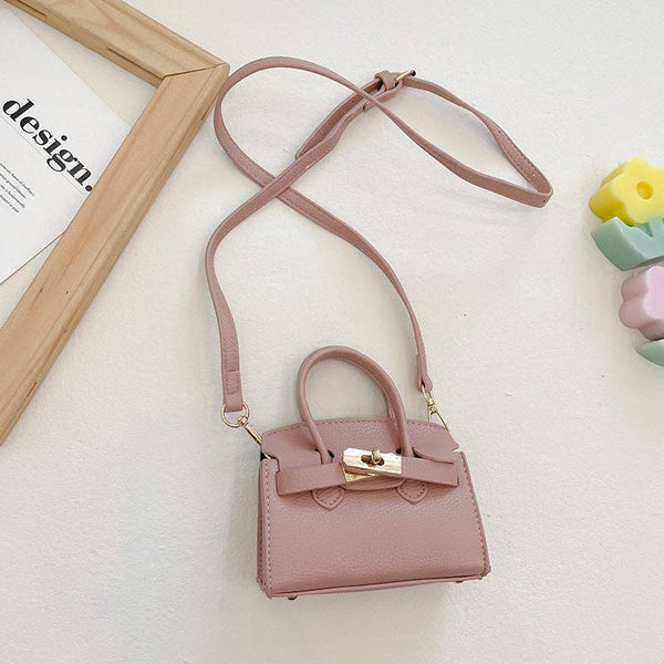 Trendy Mini Crossbody Bag for Kids: Blue