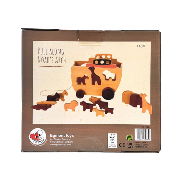 Pull-Along Noah's Ark-Egmont-Fritz and Gigi