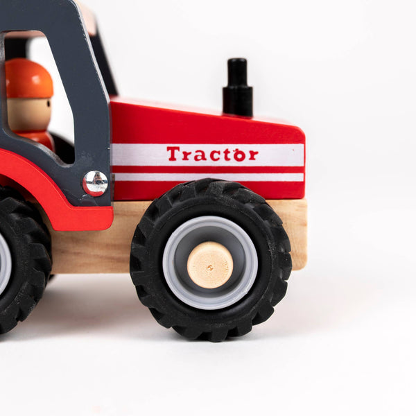Wooden Tractor