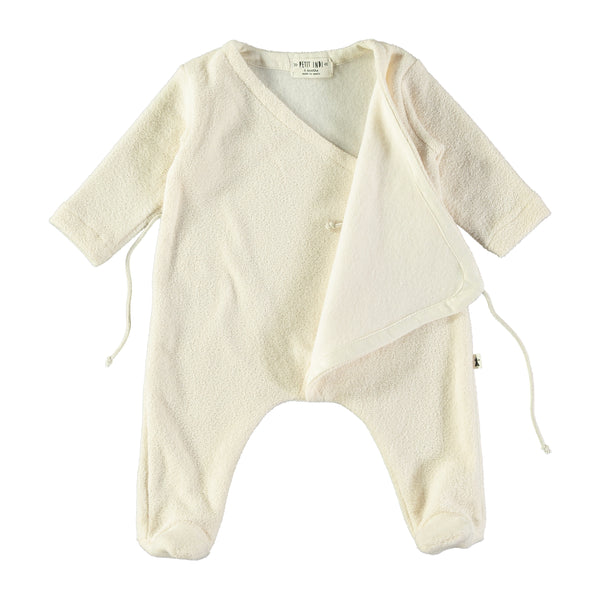 Cream Romper B1208