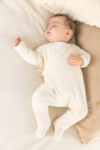 Cream Romper B1208