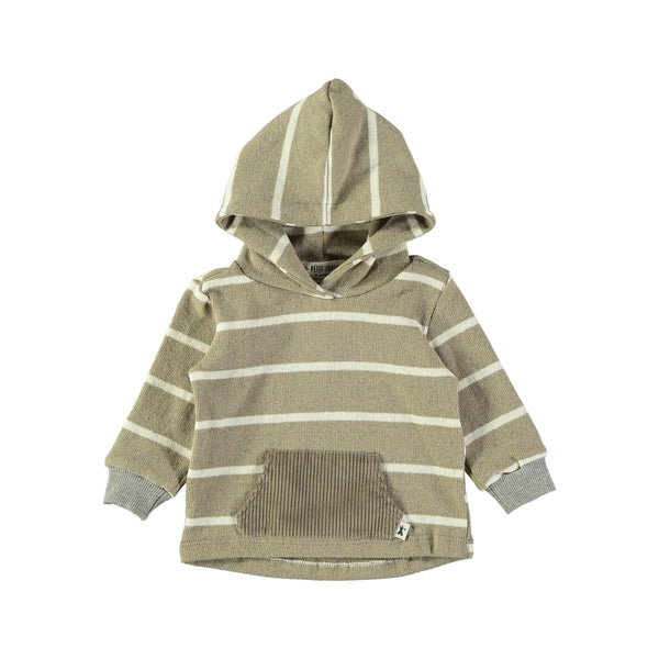 Green Stripe Hooded BK8209