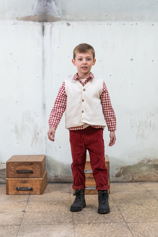 Cranberry Check Shirt